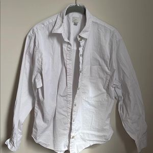 White button down